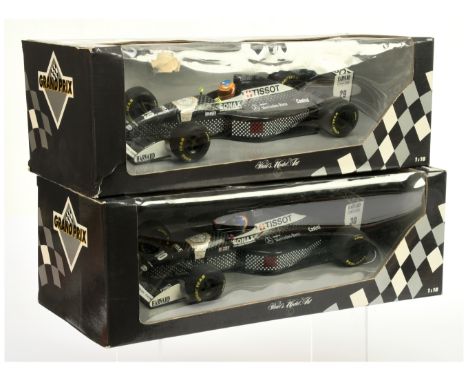 Pauls Model Art (MInichamps) 1/18th scale Grand Prix Series pair (1) 180940029 Sauber Mercedes C13 - K. Wendlings (2)18094023