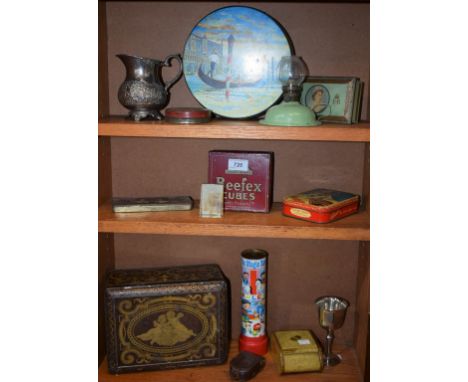 Advertising - a vintage Beefex Cubes tin; others; a Magic Roundabout kaleidoscope, etc