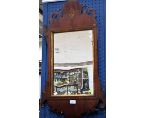 A George III style Vauxhall mirror, 86.5cm high