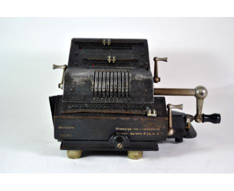 A Brunsviga vintage calculator/adding machine.