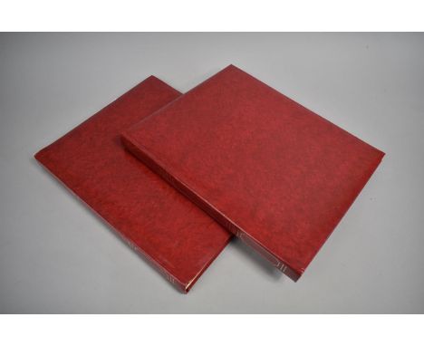Two Photograph Albums Containing Flight Library and Other Photographs of Vintage and War Time Aircraft 