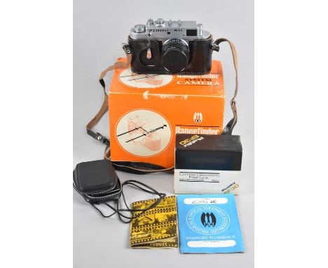 A Collection of Photographic items to Include Zorki Russian Camera, Light Meter, Flash Unit etc 