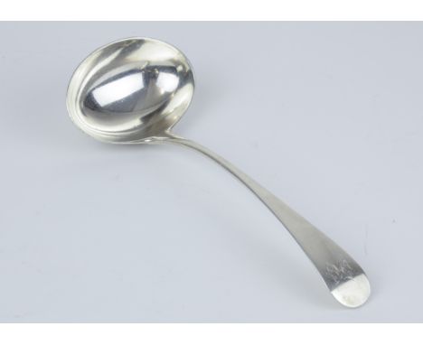 A small Geo III silver ladle, approx 2.04oz.