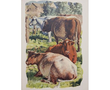 Tunnicliffe (C. F., illustrator). Wandering With Nomad, London: University of London Press,1946, Out of Doors with Nomad, 194