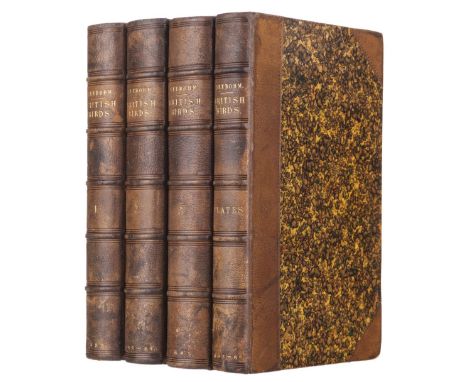 Seebohm (Henry). A History of British Birds, with Coloured Illustrations of their Eggs, 4 volumes, 1st edition, London: for t
