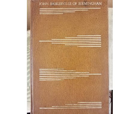 Jay (Leonard). Letters of the Famous 18th Century Printer John Baskerville of Birmingham together with a bibliography of work