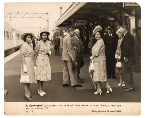* Elizabeth II. A large collection of newspaper and magazine advertising posters relating to Queen Elizabeth II and her famil