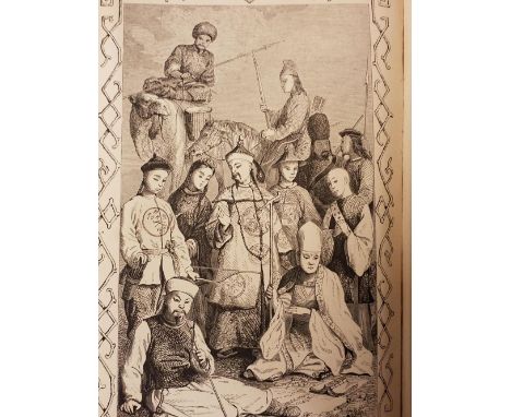 Huc (M.). Travels in Tartary, Thibet, and China, during the years 1844-5-6, 2 volumes bound in 1, London: Office of the Natio