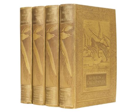 Dawson (William Leon). The Birds of California, Trade Souvenir Edition, 4 volumes, San Diego, CA: South Moulton Company, 1923