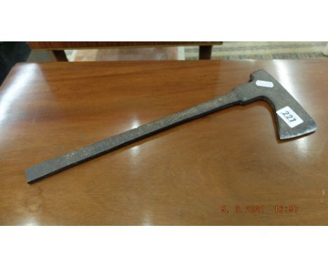 An unusual  metal axe