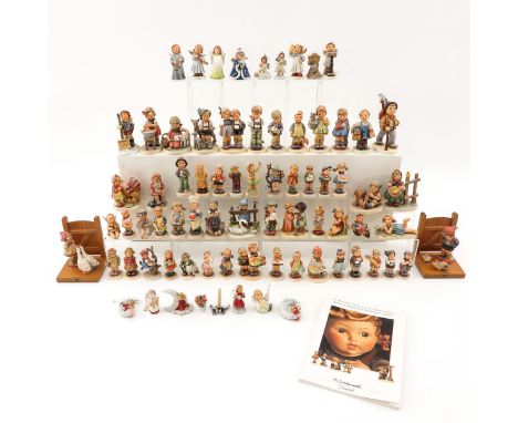 consisting of many Hummel figurines by Goebel