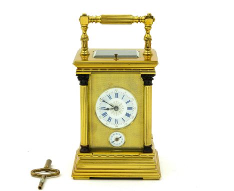 with alarm clock, percussion and repetition, Anglaise case, English anchor escapement, t.a. Charles Joseph Horloger des obser