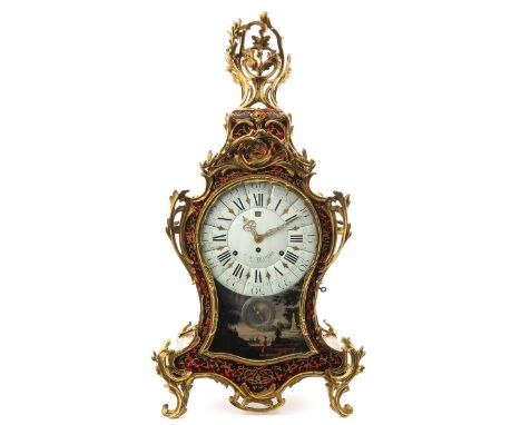 Amsterdam, 18th century, ca.1760, signed Kroese and Zoon. A unique piece with playing work of 6 melodies, height 105 cm.