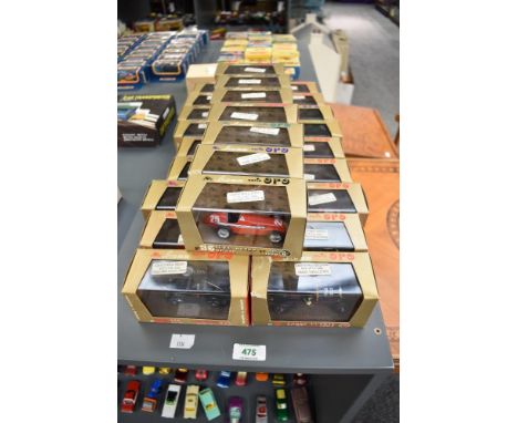 Twenty Five Brumm Oro Series die-casts, 9-13, 15, 19, 21-24, 26, 29, 31-40, 66 &amp; 67, all boxed