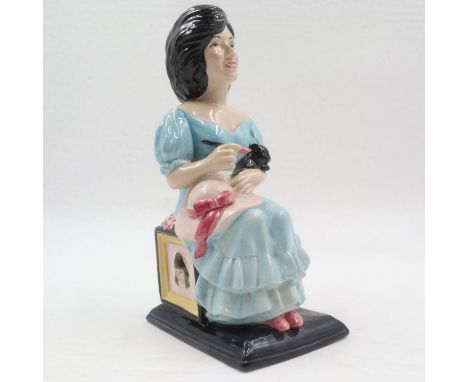 Kevin Francis limited edition character jug, Sandra Kuck, 133/600, no cracks or chips, H: 23 cm. UK P&amp;P Group 2 (£20+VAT 