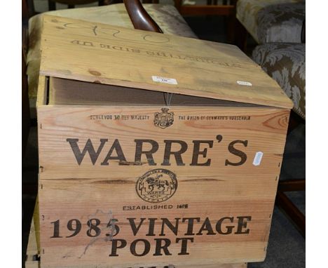 Port:  Warre's 1985 Vintage Port (a case).