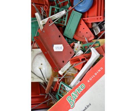 Bayko:  Building sets and accessories.