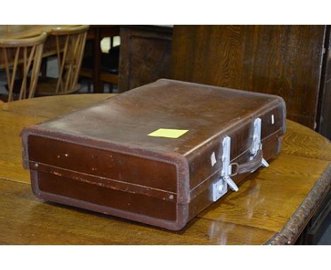 Vintage suitcase.