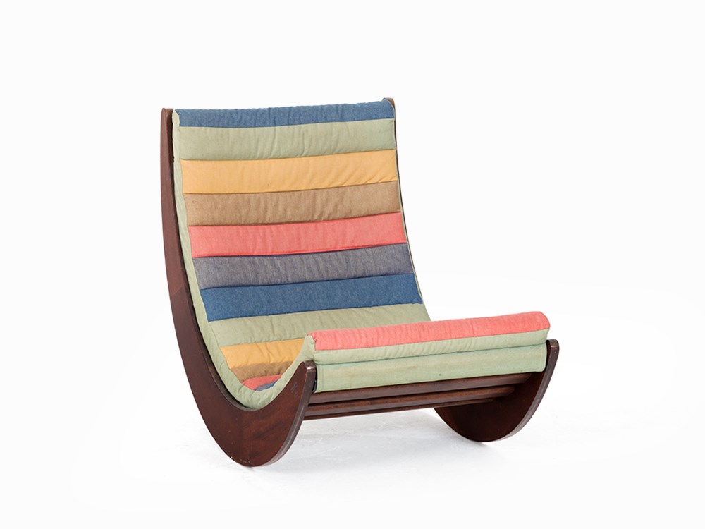 verner panton relaxer 2 chair rosenthal germany 1974 wood