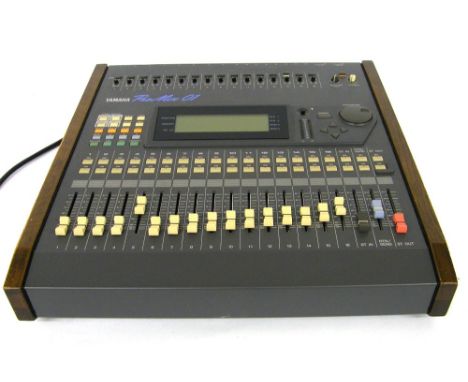 Yamaha Pro Mix 01 studio mixer, with instruction manual