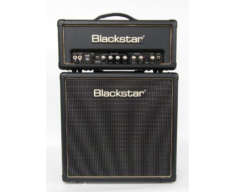 Blackstar Amplification HT5 guitar amplifier head; together with a HT-110 1 x 10 speaker cabinet (2)