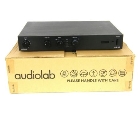 Audiolab 8000Q preamp, boxed with manual