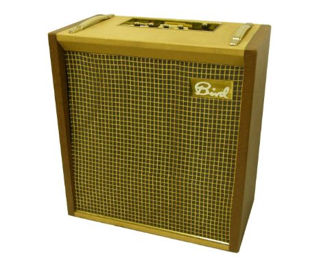 Bird 4/25 Golden Eagle guitar amplifier, made in England, ser no 4/25 1055