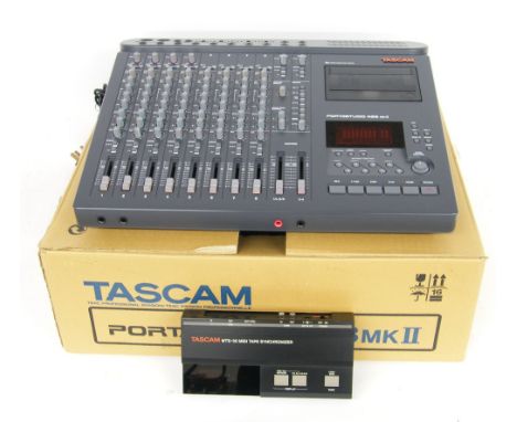 Tascam Portastudio 488 mark II, boxed with manual; together with a Tascam MTS-30, boxed with manual (2)