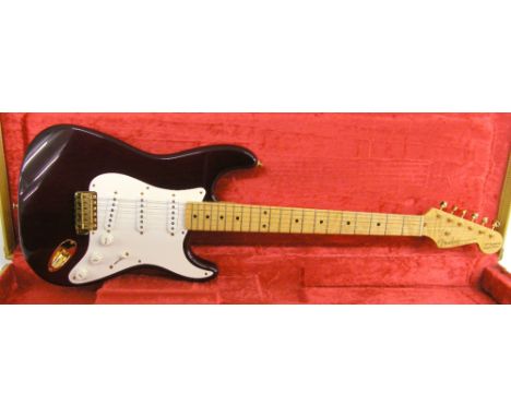 1994 Fender 40th Anniversary Concert Edition Stratocaster electric guitar, made in USA, no. 09 of 40; Finish: rich ruby red; 