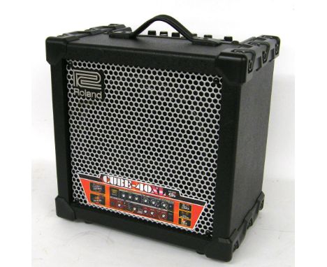 Roland Cube 40XL guitar amplifier, made in China, ser. no. ZZ98189