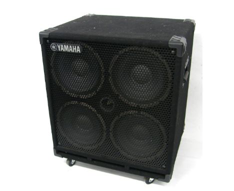 Yamaha model BBT410S 4 x 10 speaker cabinet