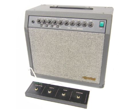 Carlton Pro Series PS100 guitar amplifier, with foot switch