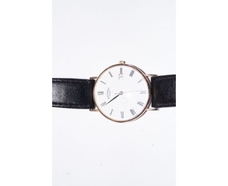 A rotary wristwatch with 9ct gold case 
