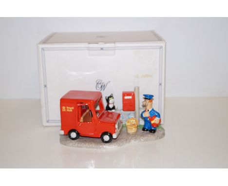 A ceramic Postman Pat "early in the morning" width-20cm