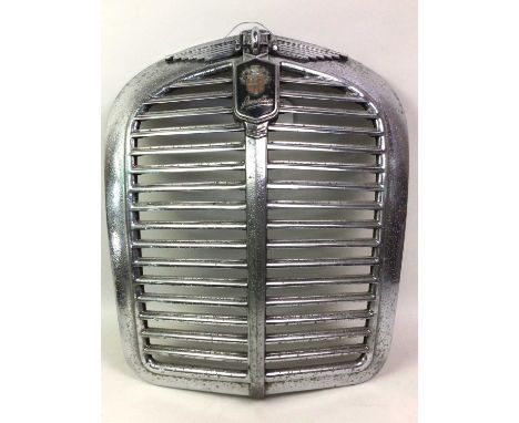 AUSTIN A40 ENGINE GRILL, 20TH CENTURY set with Austin plaque48.3cm high