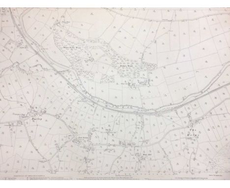 GROUP OF UNFRAMED MAPS including Ordnance Survey (Scotland and England) and anglers river mapsSalmon pools on the river Tay x