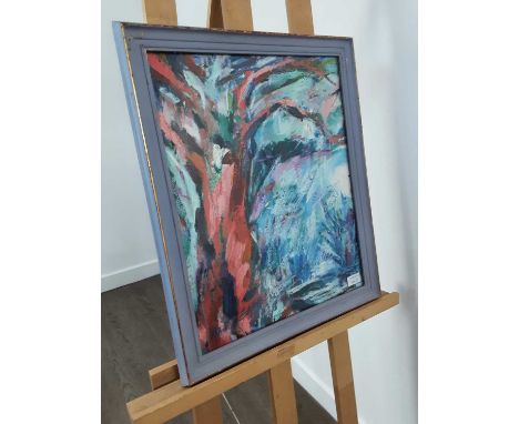 * ANNETTE EDGAR (SCOTTISH b. 1943), EARLY LIGHT oil on board, signed and titled versoframed and under glassoverall size 58cm 