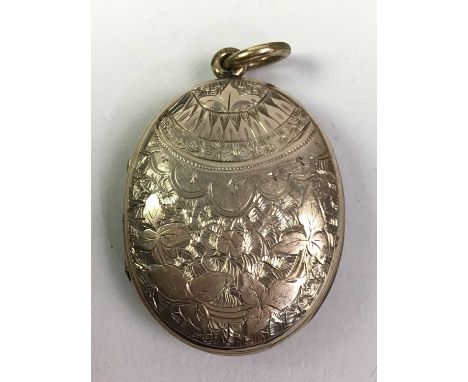 GOLD PLATED POCKET WATCH, AND JEWELLERY  including a silver bracelet, a locket and charms