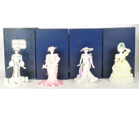 A collection of four 20th century Coalport bone china limited edition figurines. The lot to include four figures from The Rom