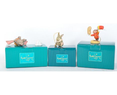 A collection of three 20th century Walt Disney Classics Collection ceramic figures. The lot to include "Thumper / Pan Pan", T