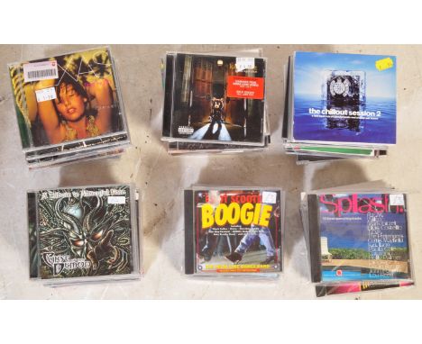 A large collection of vintage 20th century and later compact discs CDs T comprising of Kanye West - Late Registration, KT Tun