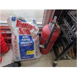 Oil Absorbent, Fire Extinguisher