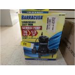 Barracuda 1/2 hp Sump Pump