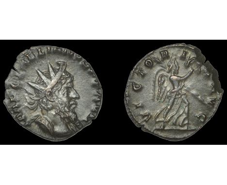 Roman Imperial Coinage, Lælianus, Antoninianus, Mainz or Trier, 269, imp c laelianvs p f avg, radiate, cuirassed and draped b