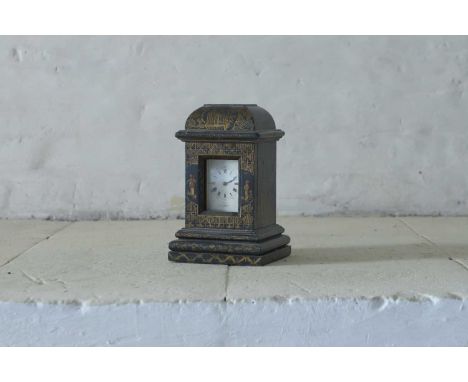 A brass case carriage clock, c.1920, French, retailed by Dent, 34 Cockspur Street, London, the eight-day movement striking on