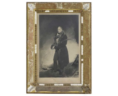 After Sir Thomas Lawrence General Lord Lynedoch GCBportrait engraving of Thomas Graham, 1st Baron Lynedoch, by S W Reynolds, 