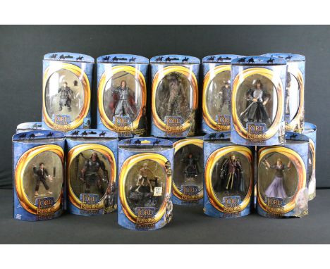 Collection of 17 boxed Toy Biz The Lord Of The Rings The Return Of The King figures to include Prologue Bilbo, Super Poseable