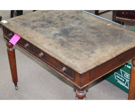 19TH CENTURY MAHOGANY SOFA TABLE
91cm long, 61cm high