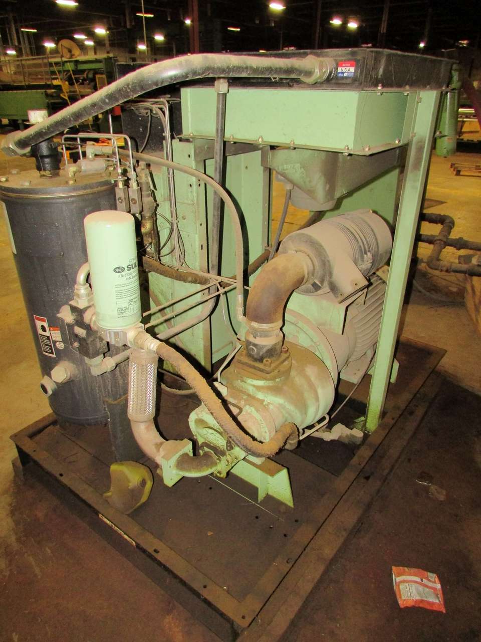 Sullair LS120-50H/A 50HP Rotary Air Compressor 135 Max PSIG, 230/460V