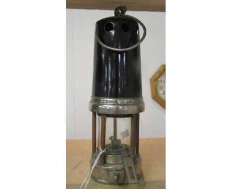 An old miner's lamp.